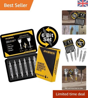 Schraubenausdreher Bit Set - Schnellarbeitsstahl für rostige & abisolierte Schrauben