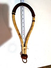 Vintage Rawhide Bosal Hackmore