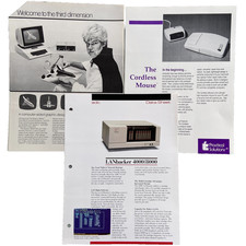 PC Computer Ad Cordless Mouse ADC LANbacker 4000/8000 Space Tablet Graphic Desig