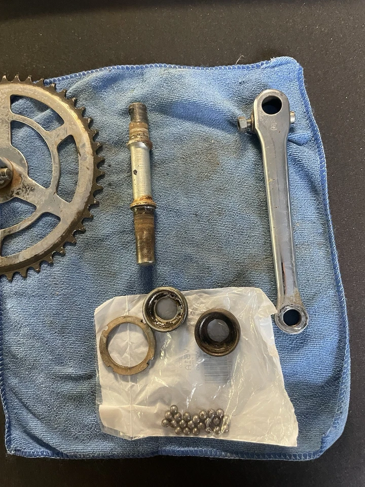 DE COLECCIÓN 1964 Phillips BICICLETA RALEIGH AMF HERCULES JUEGO DE BIELAS ROBIN HOOD 3 VELOCIDADES Foto 2 de 4