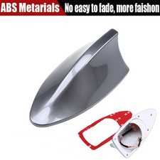 Car Shark Fin Antenna Cover Am Fm Radio Signal Roof Aerial Adhesive Tape Base Car Shark Fin Antenna Cover Am Fm Radio Signal Roof Aerial Adhesive Tape Base