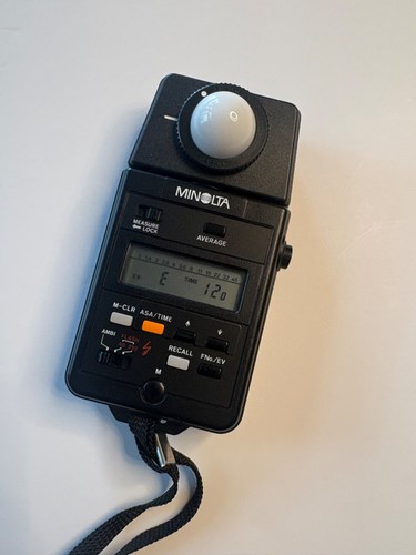 Minolta Auto Meter IIIF Digital Light Meter - mint condition, little to no use.