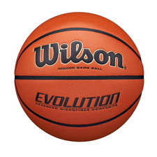Wilson Evolution Basketball 29.5  Official Indoor Game Ball Black.