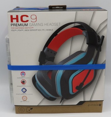 Gioteck HC9 PS5/PS4, Xbox Series X, Switch, PC Wired Headset MINECRAFT BUNDLE