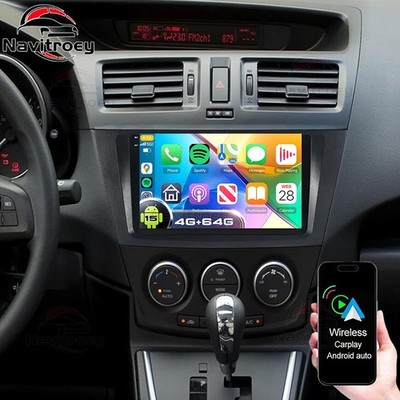 Für Mazda 5 CW 2010-2015 Autoradio 4+64GB Android 15 Wireless Carplay GPS Navi