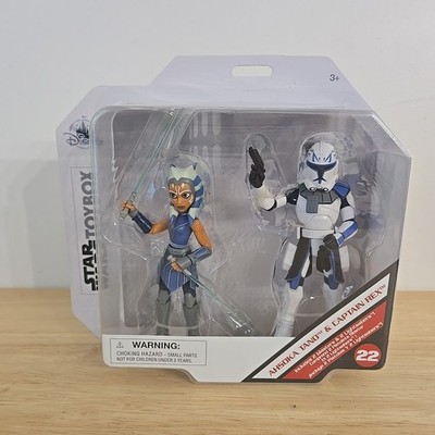 Disney Star Wars Toybox Ahsoka Tano and Captain Rex (#22)  Action Figures 