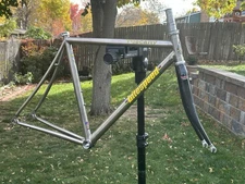 Titanium LITESPEED Tuscany 52cm Frameset 1 1/8 Carbon Torelli Fork USA MADE!