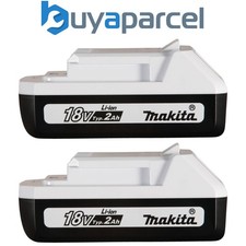 Makita BL1820G 18v G-Series 2.0ah Lithium Ion Battery HP448D TD127D RP x 2