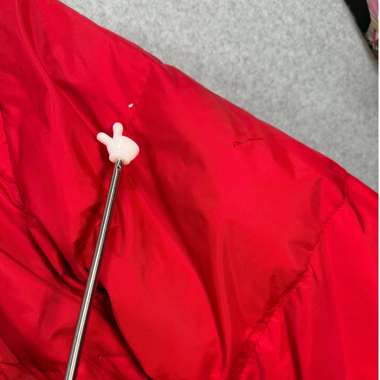 Vtg Ecko Function Reversible Red Silver Puffer Ja… - image 22