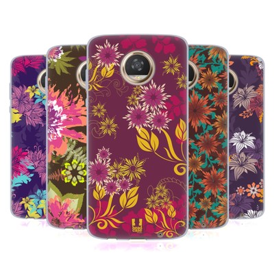 HEAD CASE DESIGNS BOTANICAL ORNAMENTS SOFT GEL CASE FOR MOTOROLA PHONES