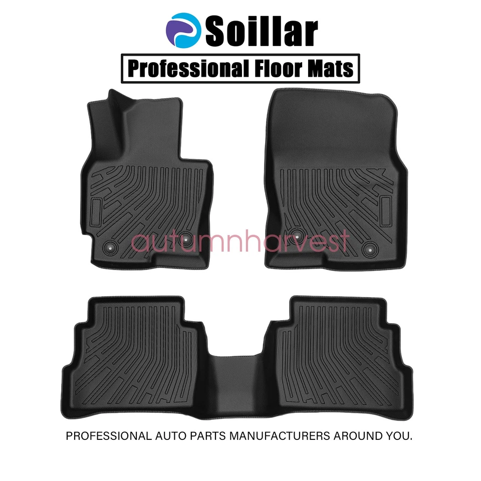 Alfombrillas forro para Mazda CX-5 2013-2016 4 puertas delanteras-traseras negras para todo tipo de clima Foto 2 de 4