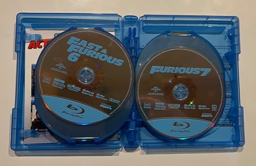 Fast and Furious 7-Movie Collection (Blu-ray) Includes Bonus DVD Slipcase - Picture 7 of 8