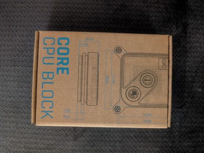 Alphacool Core 1 LT Aurora Acrylic CPU Water Cooler