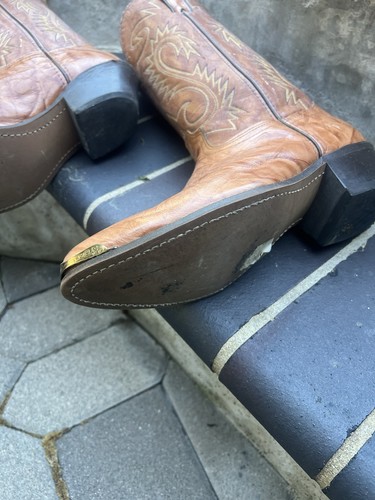 Nice Vintage Durango Men’s Western Cowboy Boots, Size 10.6, Nice Shape., Size 10, $349 - Photo 2
