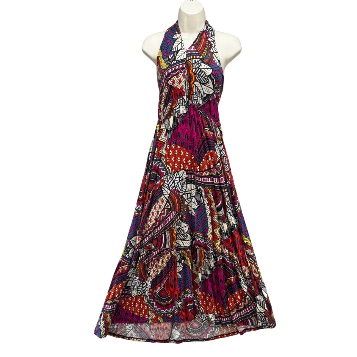 maeve sleeveless crew-neck drop-waist maxi dress Maeve Maxi Dress Chocolate Polka Dot – VRG GRL