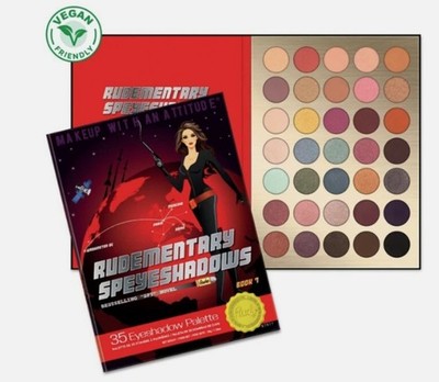 Rude Cosmetics - Rudementary Speyeshadows Book 7 Palette