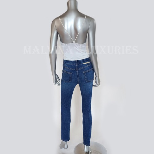 STELLA MCCARTNEY JEANS SKINNY BLAU DENIM HOSE VOGEL STICKEREI Gr. 29 42 IT 6 US - Bild 5 von 16
