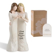 Best Friend Figurines - Friendship Bestie Gifts for - Christmas Gifts for Sis...
