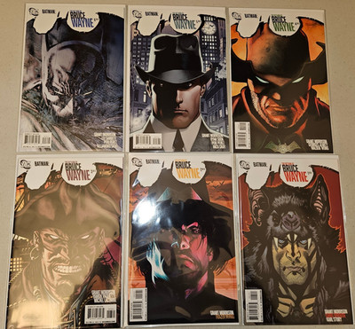 Batman: The Return of Bruce Wayne #1-6 (Complete 1:25 Variant Set) 1 2 3 4 5 6