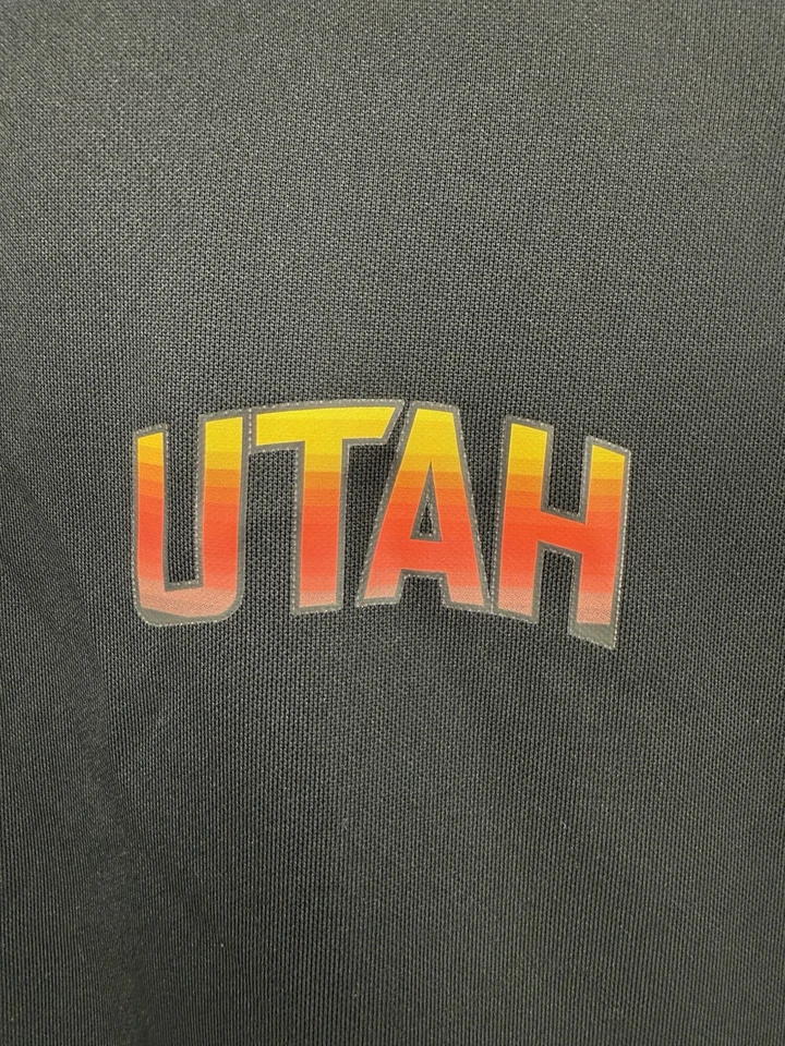 NEW Utah Jazz Nike Polo Shirt Men’s XXL Black City Edition NBA Authentics - Image 3 of 4