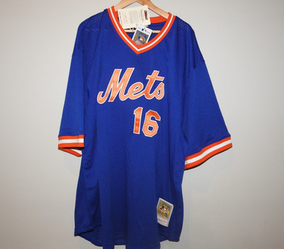 Mitchell & Ness New York Mets #16 Baseball Jersey New Mens Tall Size 2XLT