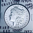 1879 CC MORGAN SILVER DOLLAR HI GRADE GENUINE U.S. MINT RARE KEY COIN 7893