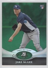 2011 Bowman Platinum Green Jake McGee #27 0a7