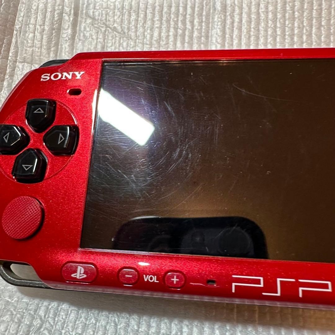 Sony PSP 3000 Value Pack Red & Black Handheld System (PSPJ-30026