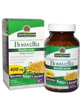 Nature s Answer BOSWELLIA 400 mg 90 Vegetarian Capsules Cruelty-Free - EXP 04/28