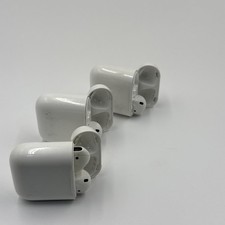 LOT 3 sets of Airpods 1st Gen, 3 cases A1602, 4 Airpods - AS IS