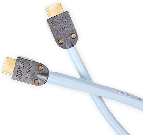 Supra 1001100252 Cavo HDMI 1 M HDMI Tipo a (Standard) Blu - Foto 3 di 12