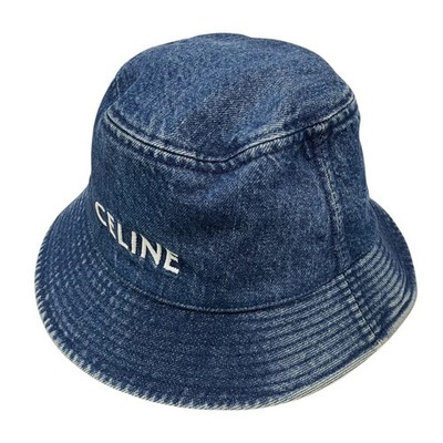 CELINE Bucket Hat Indigo Size: SizeM 030426