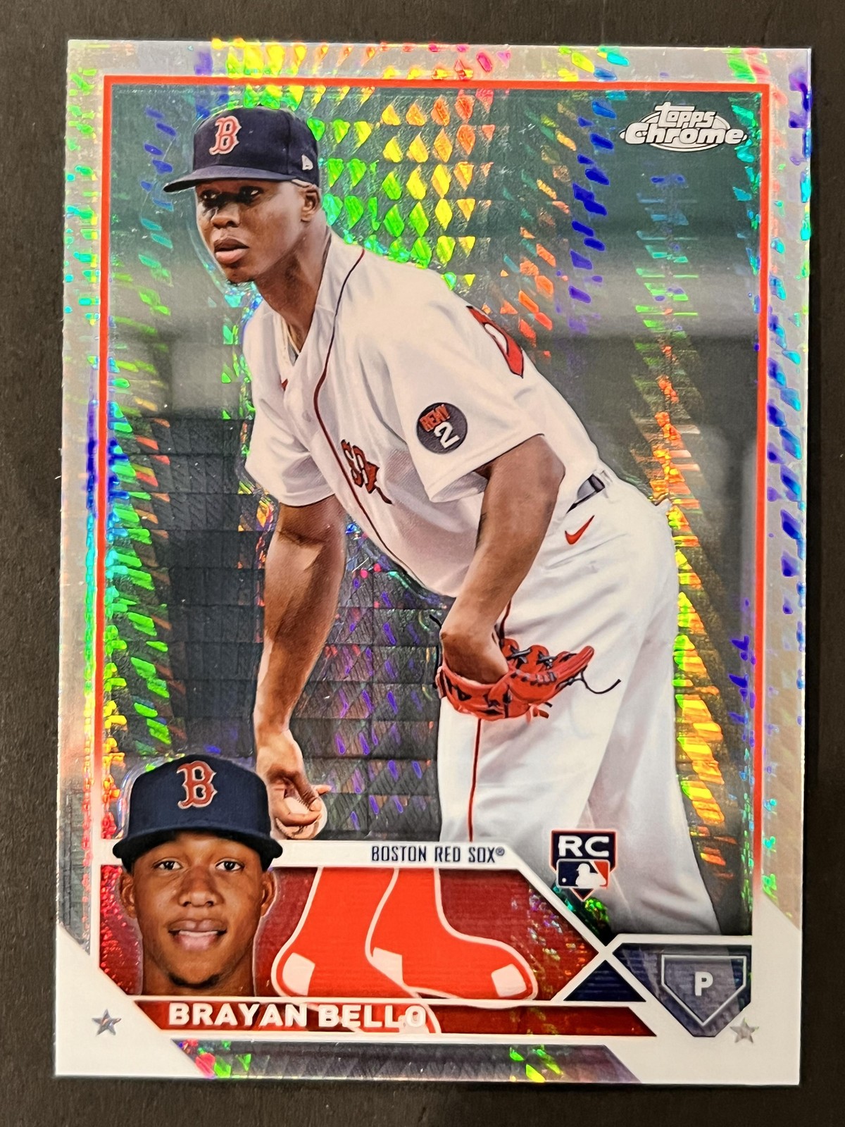 2023 Topps Chrome #57 Brayan Bello Prism Refractors