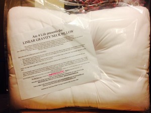 Chiropractic Linear Gravity Support Pillow Small Size With 2 Neck
