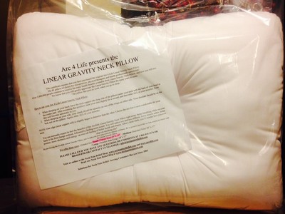 Chiropractic Linear Gravity Support Pillow Small Size With 2 Neck