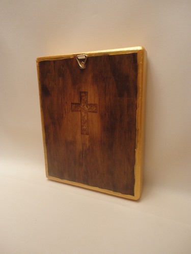 Icono de arte ortodoxo oriental de la teofanía bautismo de Jesucristo San Juan - Imagen 9 de 9