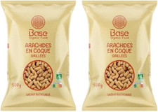 Arachides En Coques BIO 500G | Cacahuètes En Coques Grillées & 100% Naturelle |