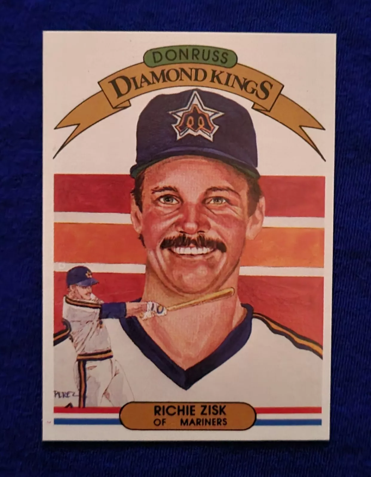 Richie Zisk trading card