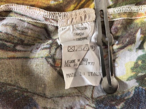 Camicia blusa Cento Iceberg viscosa multicolore donna taglia 42 fantasia - Foto 12 di 13