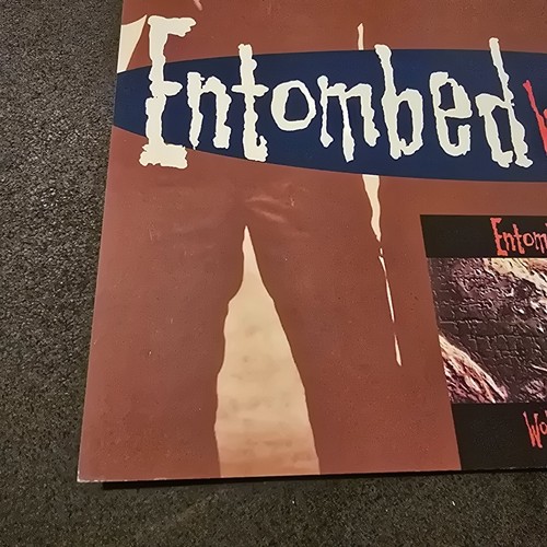 Entombed Wolverine Blues 2-Sided Promo Poster Flat (1993) – 12x12 Ultra Rare - Picture 5 of 12