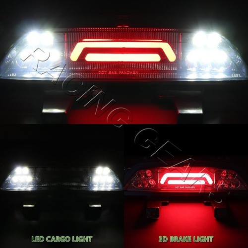 Black/Smoke Lens 3rd Brake Light For 2002-2009 Chevy Trailblazer & GMC Envoy