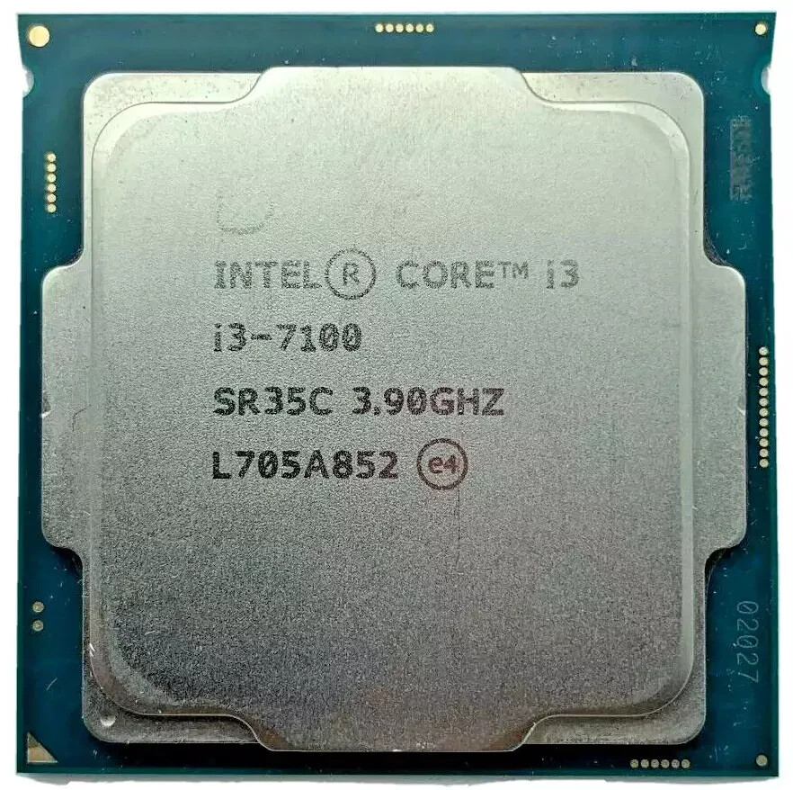 Intel Core i3-7100 SR35C Processor Used (Tested