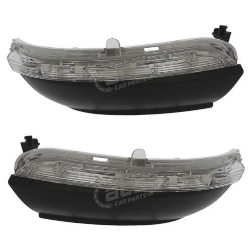 LED Wing Mirror Indicator Lights VW Passat B7 2010-2015 Clear Pair Left & Right