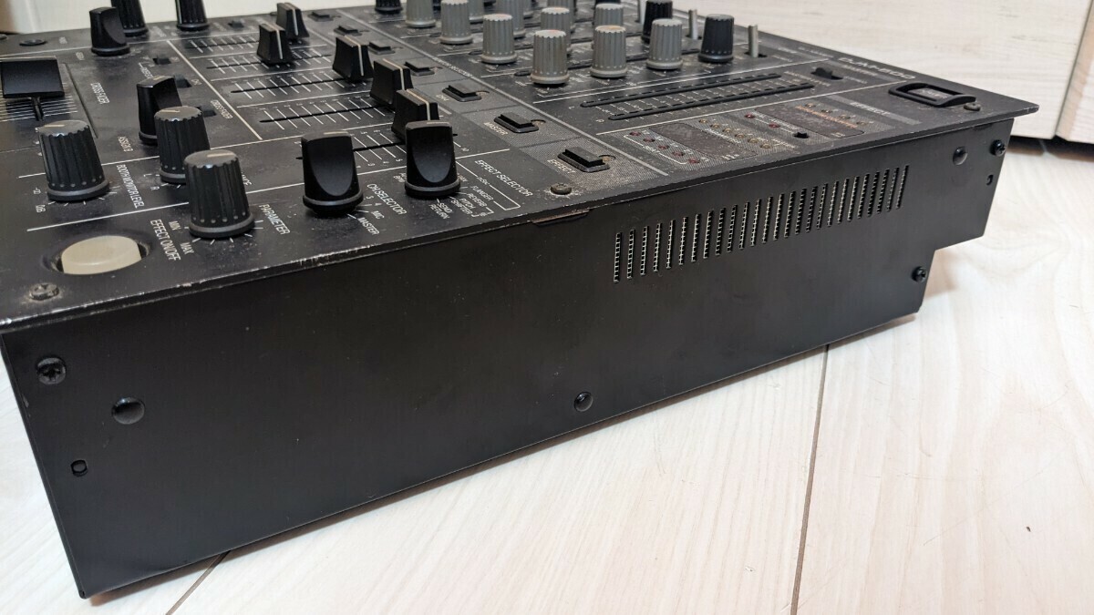 Pioneer パイオニア プロフェッショナルDJミキサー DJM-500 Pioneer DJM-500 Professional DJ Mixer 4Channels Black Very