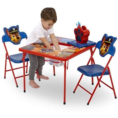 paw patrol kids table and chairs