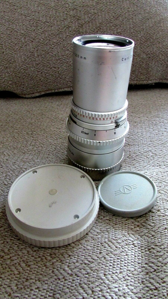 HASSELBLAD Carl Zeiss Sonnar C 250mm F5.6 Lens Chrome | eBay