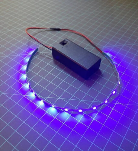 Kit de bandes LED portable accessoire cosplay effet éclairage mini lumière 12v rave - Photo 1 sur 4
