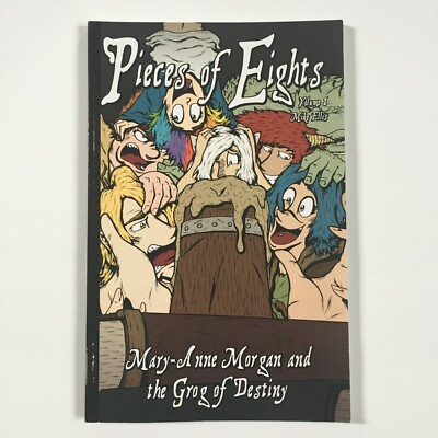 Pieces of Eights Volume I Mike Ellis Mary-Anne Morgan Graphic Novel Comic SIGNED