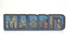 Madrid Magnet Holz Souvenir Spanien Plaza de ...