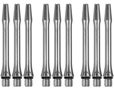 3 New Sets Mission Alicross Medium Dart Shafts - Ships w/ Tracking   Silver